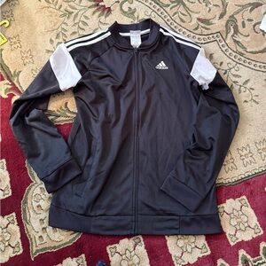 Adidas Monochrome Zip-Up Tricot Jacket